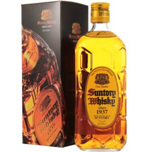 Rượu Suntory Whisky Kakubin 1923 chai vuông màu vàng - rượu Nhật Bản nội địa - GetZone.net